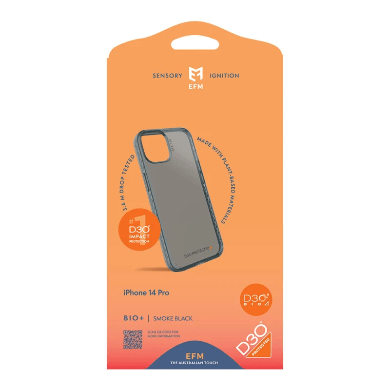 EFM Bio+ Armour with D3O Bio Phone Case For Apple iPhone 14 Pro - ReDial EFM Bio+ Armour with D3O Bio Phone Case For Apple iPhone 14 Pro - ReDial